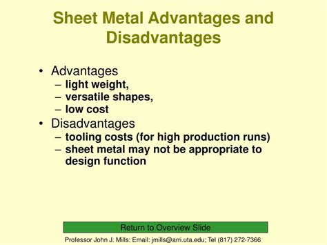 advantages and disadvantage of sheet metal process|how does sheet metal form.